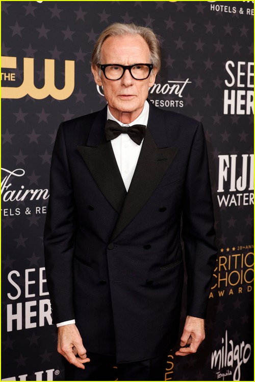 Living’s Bill Nighy at the Critics Choice Awards 2023