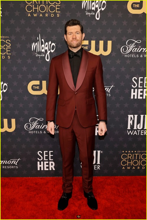 Bros’ Billy Eichner at the Critics Choice Awards 2023