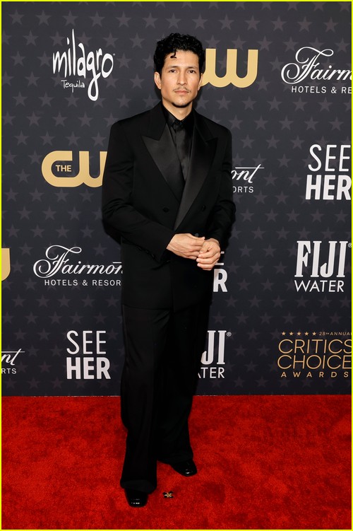 Top Gun: Maverick’s Danny Ramirez at the Critics Choice Awards 2023