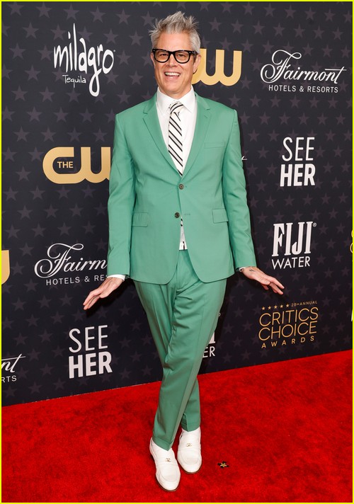 Reboot’s Johnny Knoxville at the Critics Choice Awards 2023