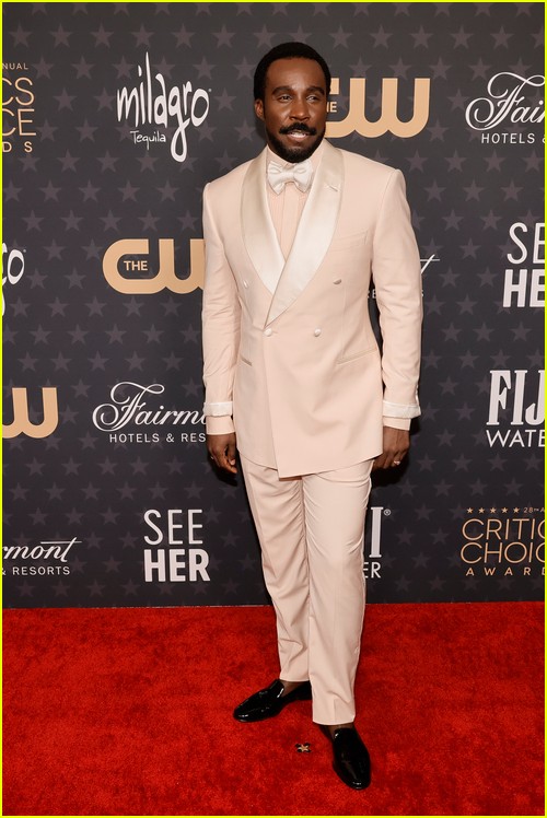 Tramell Tillman at the Critics Choice Awards 2023