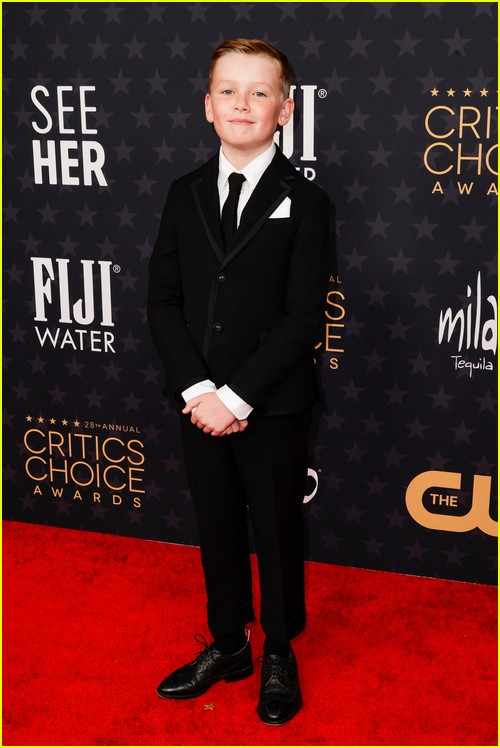 Belfast’s Jude Hill at the Critics Choice Awards 2023