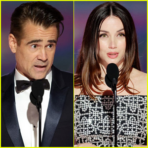 Twitter Reacts After Colin Farrell Wins & Praises Ana De Armas at Golden Globes 2023