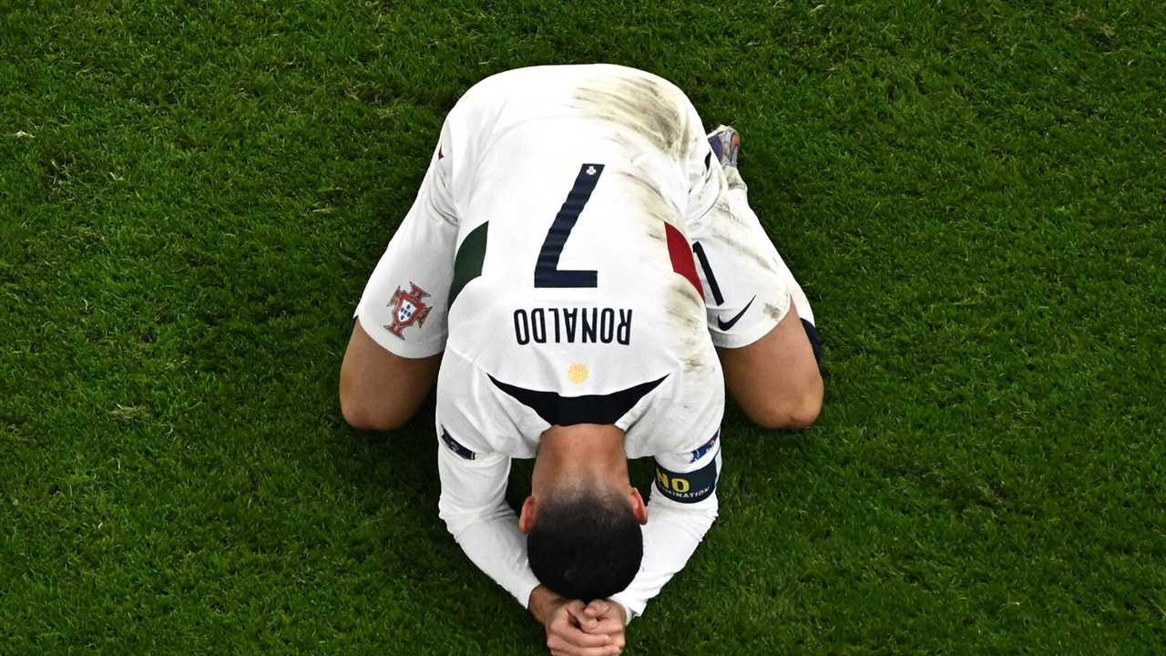 Ronaldo In Tears After What Could Be His Final World Cup