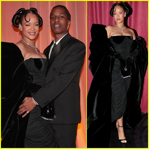 Rihanna & A$AP Rocky Enjoy Parents' Night Out at Golden Globes 2023