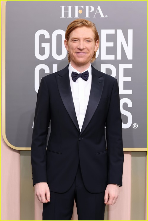 The Patient’s Domhnall Gleeson at the 2023 Golden Globes