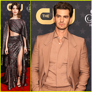 Andrew Garfield & Daisy Edgar-Jones Support 'Under the Banner of Heaven' at Critics Choice Awards 2023
