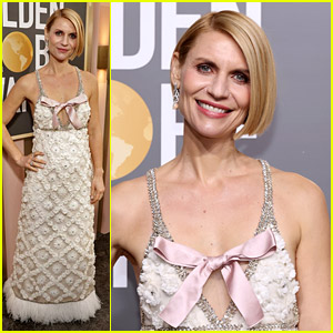 Claire Danes Debuts Tiny Baby Bump at Golden Globes 2023, Days After Confirming Pregnancy