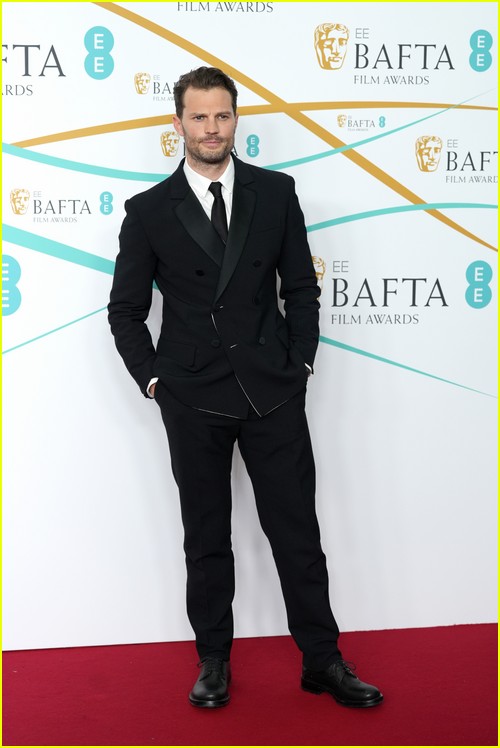 Jamie Dornan at the BAFTAs 2023
