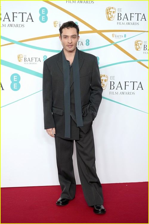 Ed Westwick at the BAFTAs 2023