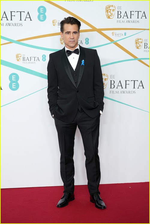 The Banshees of Inisherin’s Colin Farrell at the BAFTAs 2023