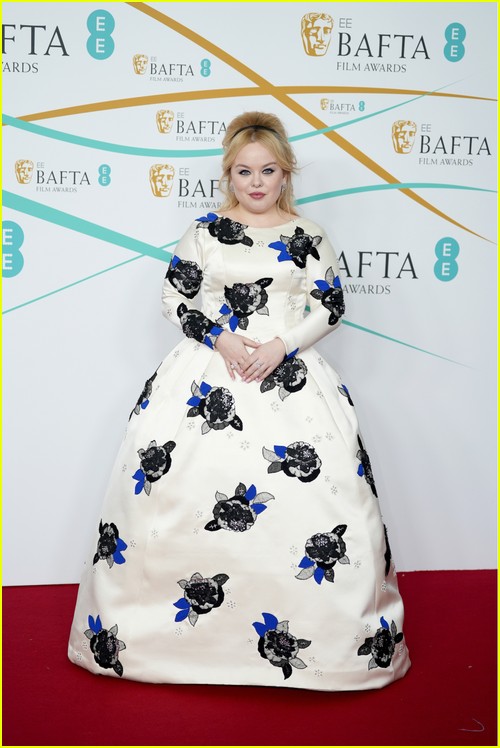 Bridgerton’s Nicola Coughlan at the BAFTAs 2023