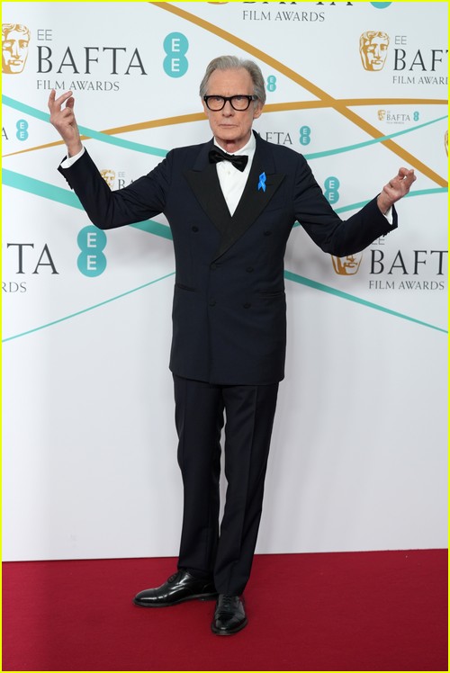 Living’s Bill Nighy at the BAFTAs 2023