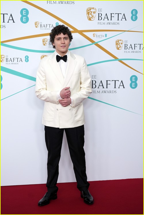 Pistol’s Dylan Llewellyn at the BAFTAs 2023