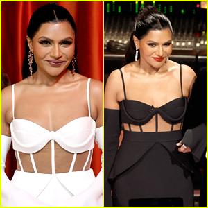 Mindy Kaling Wore The Same Dress, In A Different Color, To Present at 2023 Oscars
