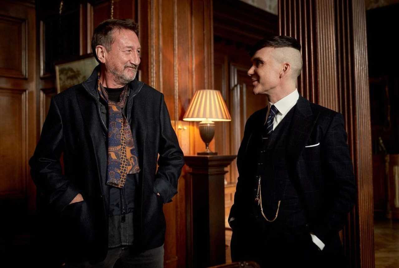 Peaky Blinders Steven Knight and Cillian Murphy