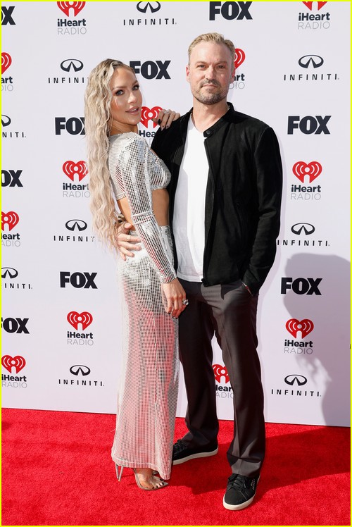 Brian Austin Green and Sharna Burgess at the iHeartRadio Music Awards 2023