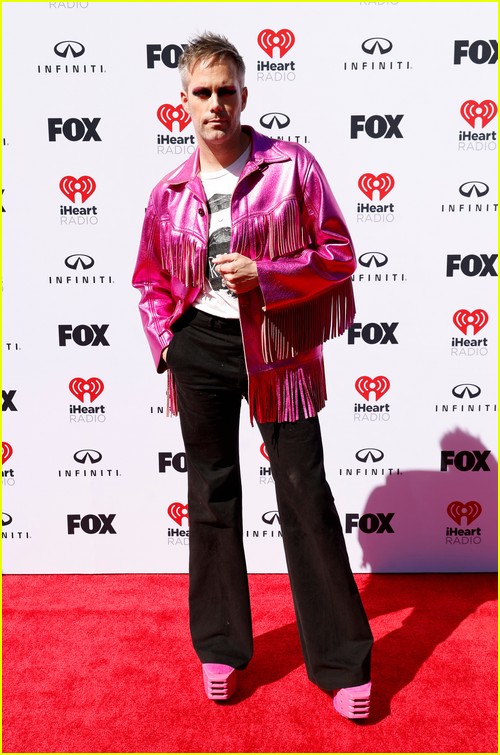 Justin Tranter at the iHeartRadio Music Awards 2023