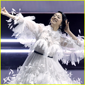 Stephanie Hsu Joins David Byrne & Son Lux for 'This Is a Life' Oscars 2023 Performance