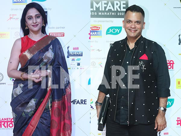 Planet Marathi Filmfare Awards Marathi 2022: Nachiket Barve Mrinal Kulkarni turned up in style 