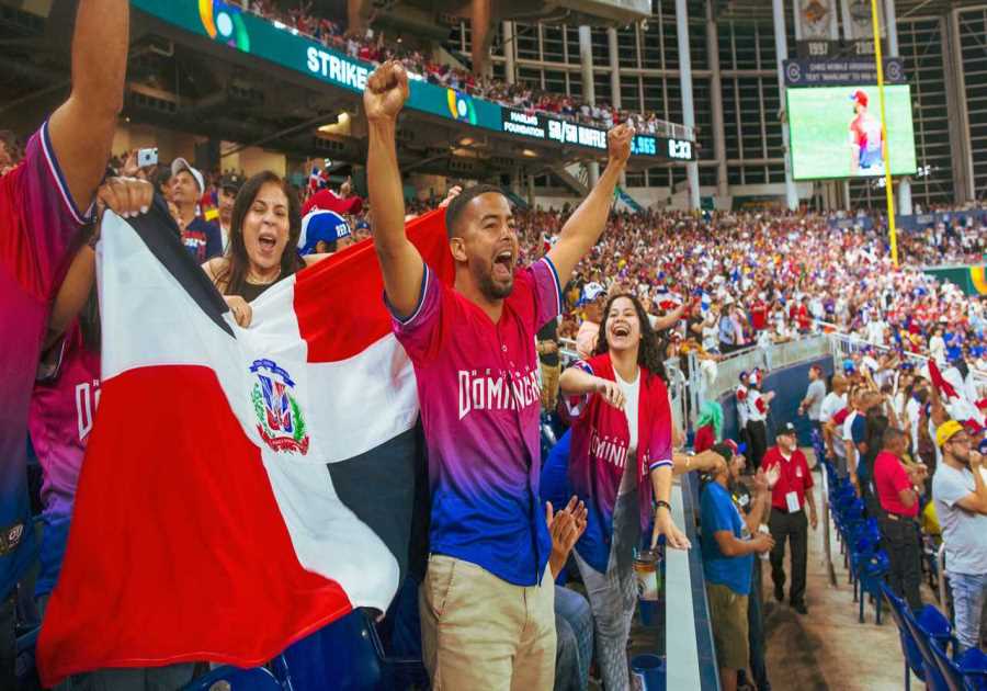 Drums, Dancing and Baseball as Miami Stadium Roars to Life