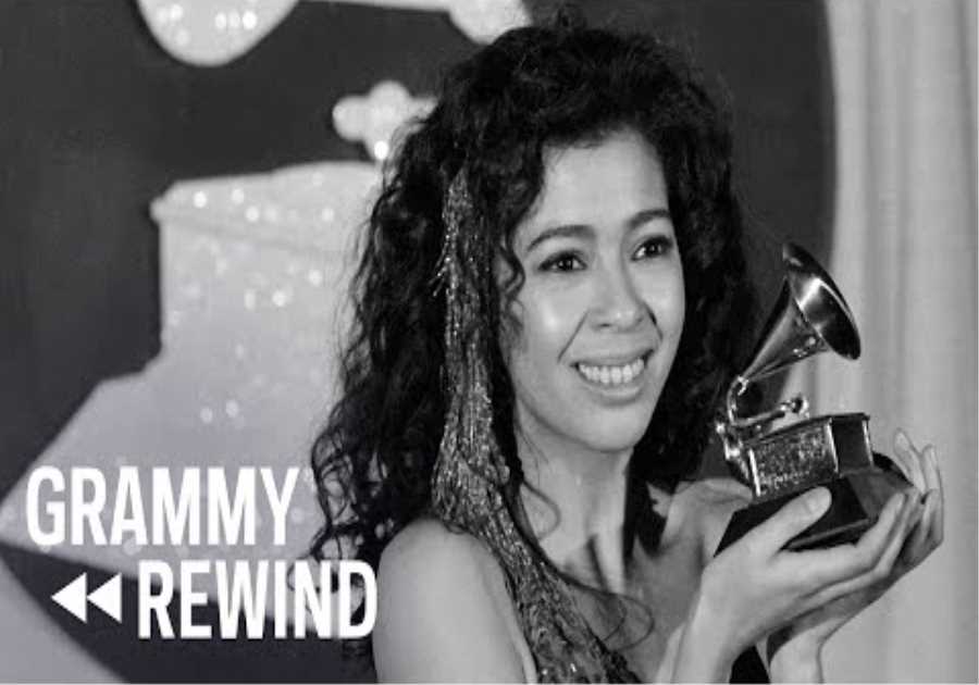 Watch Irene Cara Thank Her Family &amp; Friends For Flashdance Win At The 1984 GRAMMYs | GRAMMY Rewind