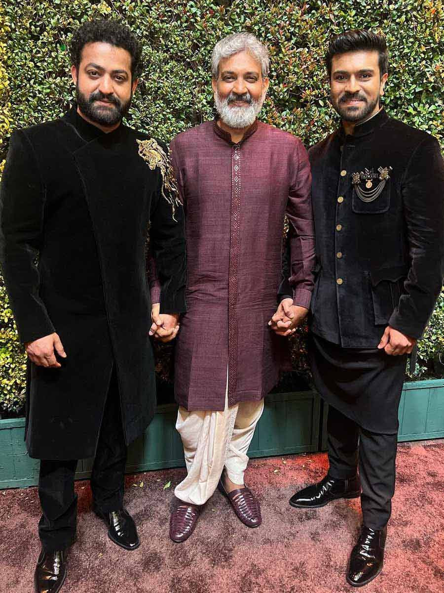 Ram Charan Jr NTR Oscars 2023 Naatu Naatu RRR
