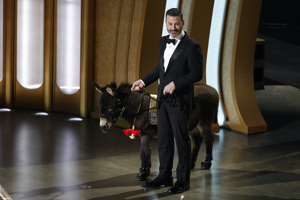 Oscars 2023 Jenny the Donkey Jimmy Kimmel Academy Awards
