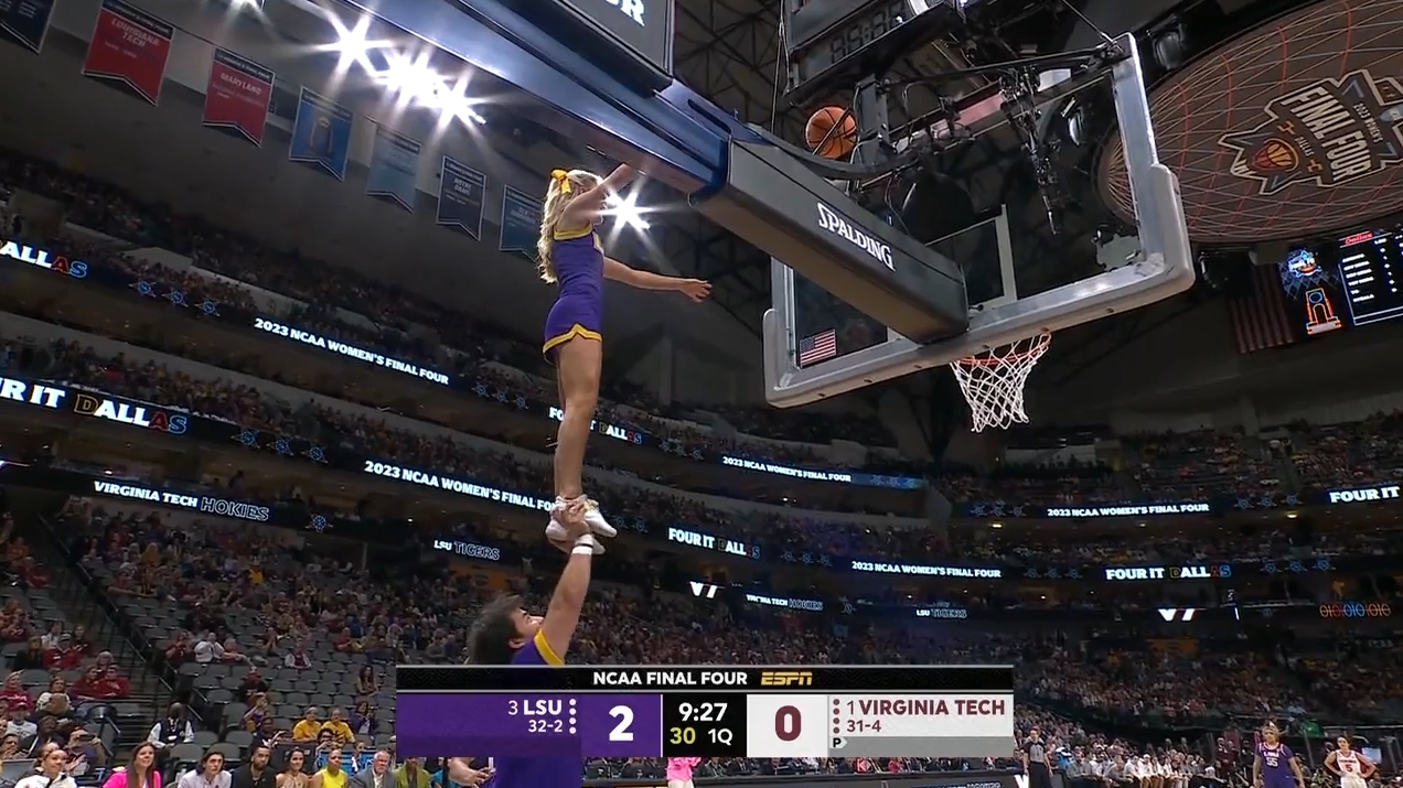 lsu cheerleaders final four
