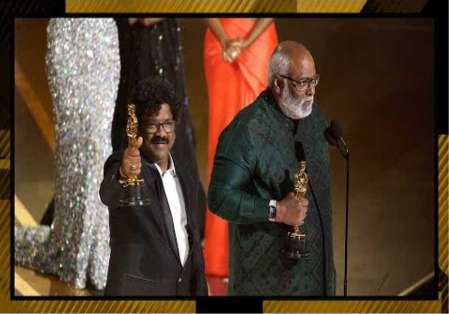 Naatu Naatu from 'RRR' Wins Best Song | 95th Oscars (2023)