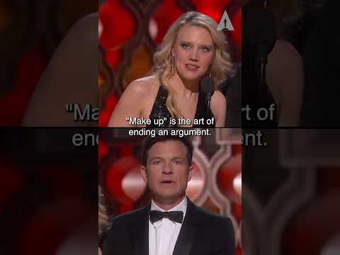 Kate McKinnon and Jason Bateman's tip on Make Up at the Oscars