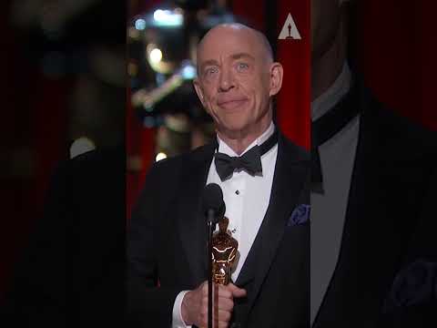 J.K. Simmons says cherish parents |  Best Supporting Actor 87th Oscars (2015)