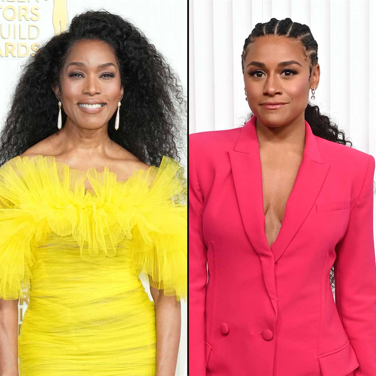 Angela Bassett Checked on Ariana DeBose SAG AWARDS 2023