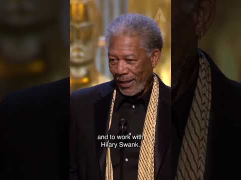 Oscar Winner Morgan Freeman | Best Supporting Actor 'Million Dollar Baby'