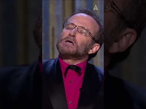 Robin Williams' Cartoon Casting Impersonations at the Oscars