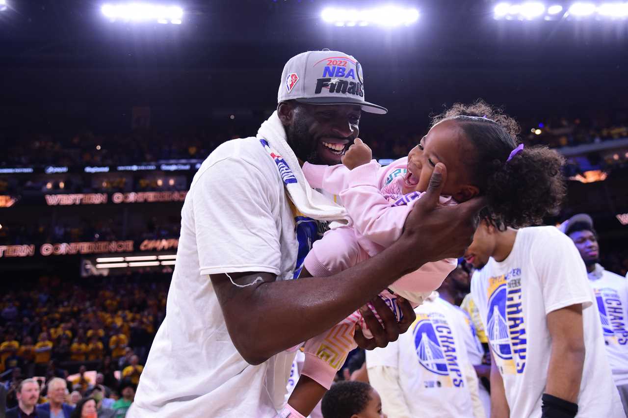 Golden State Warriors’ Draymond Green has learned about himself from his kids