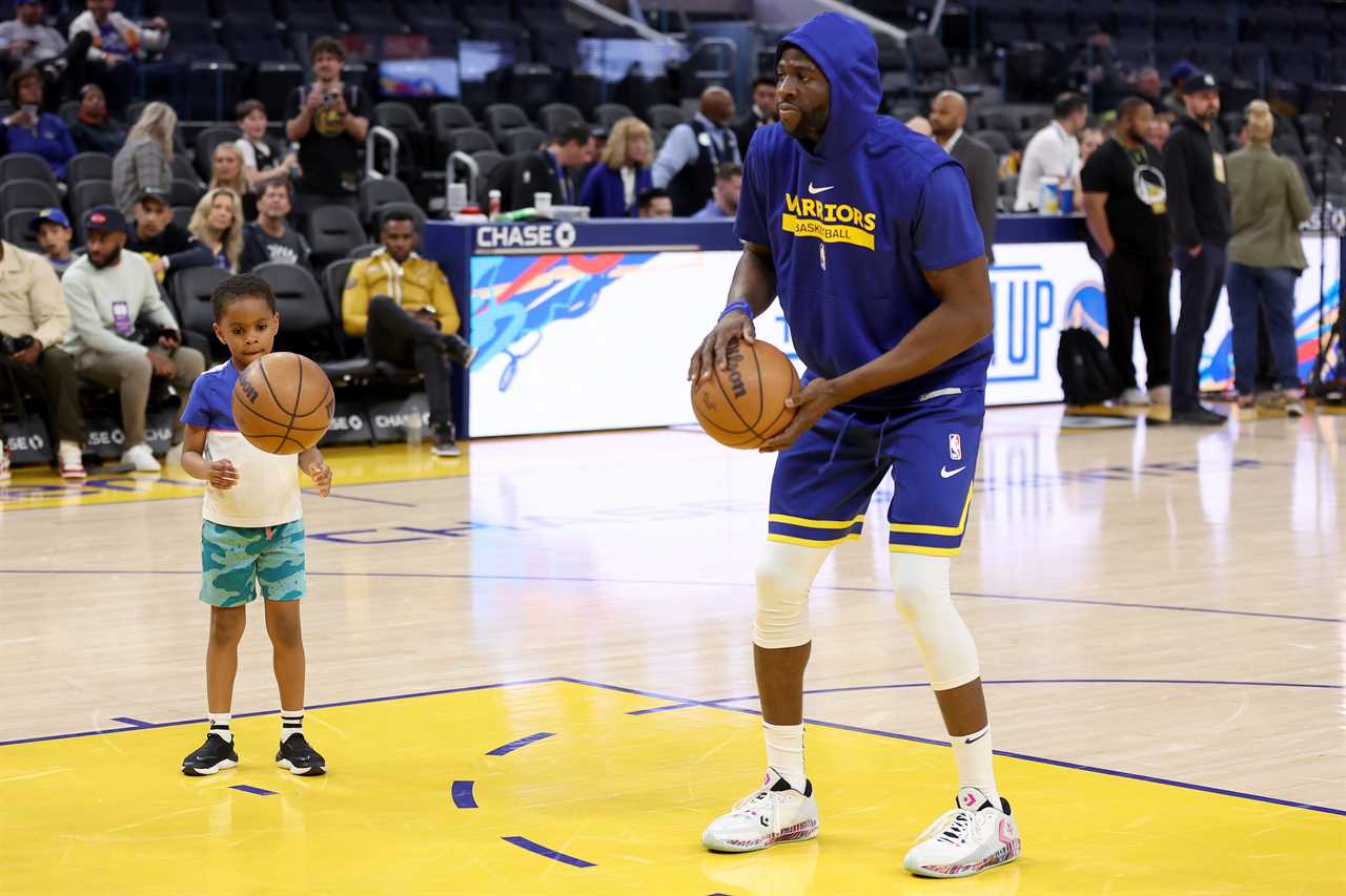 Golden State Warriors’ Draymond Green has learned about himself from his kids