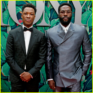 'Topdog/Underdog' Co-Stars Yahya Abdul-Mateen II & Corey Hawkins Link Up at Tony Awards 2023