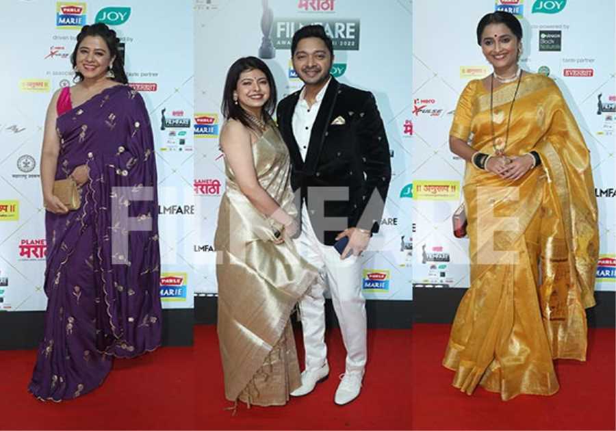 Planet Marathi Filmfare Awards Marathi 2022: Rujuta Deshmukh Shreyas Talpade and more attend 