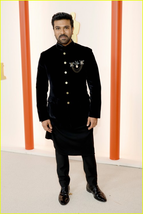 RRR’s Ram Charan on the Oscars 2023 red carpet