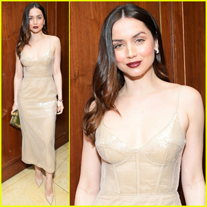 Ana de Armas Channels Marilyn Monroe's Iconic Nude Dress at Netflix Pre-Oscars Party