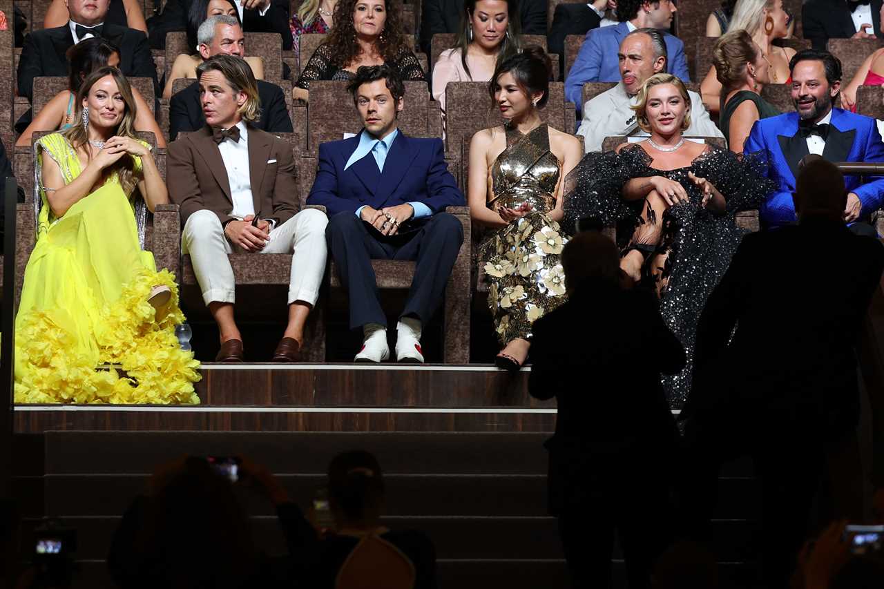 Olivia Wilde, Chris Pine, Harry Styles, Gemma Chan, Florence Pugh and Nick Kroll