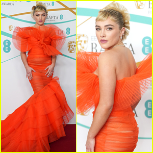 Florence Pugh's BAFTAs 2023 Red Carpet Look Is Stunning!