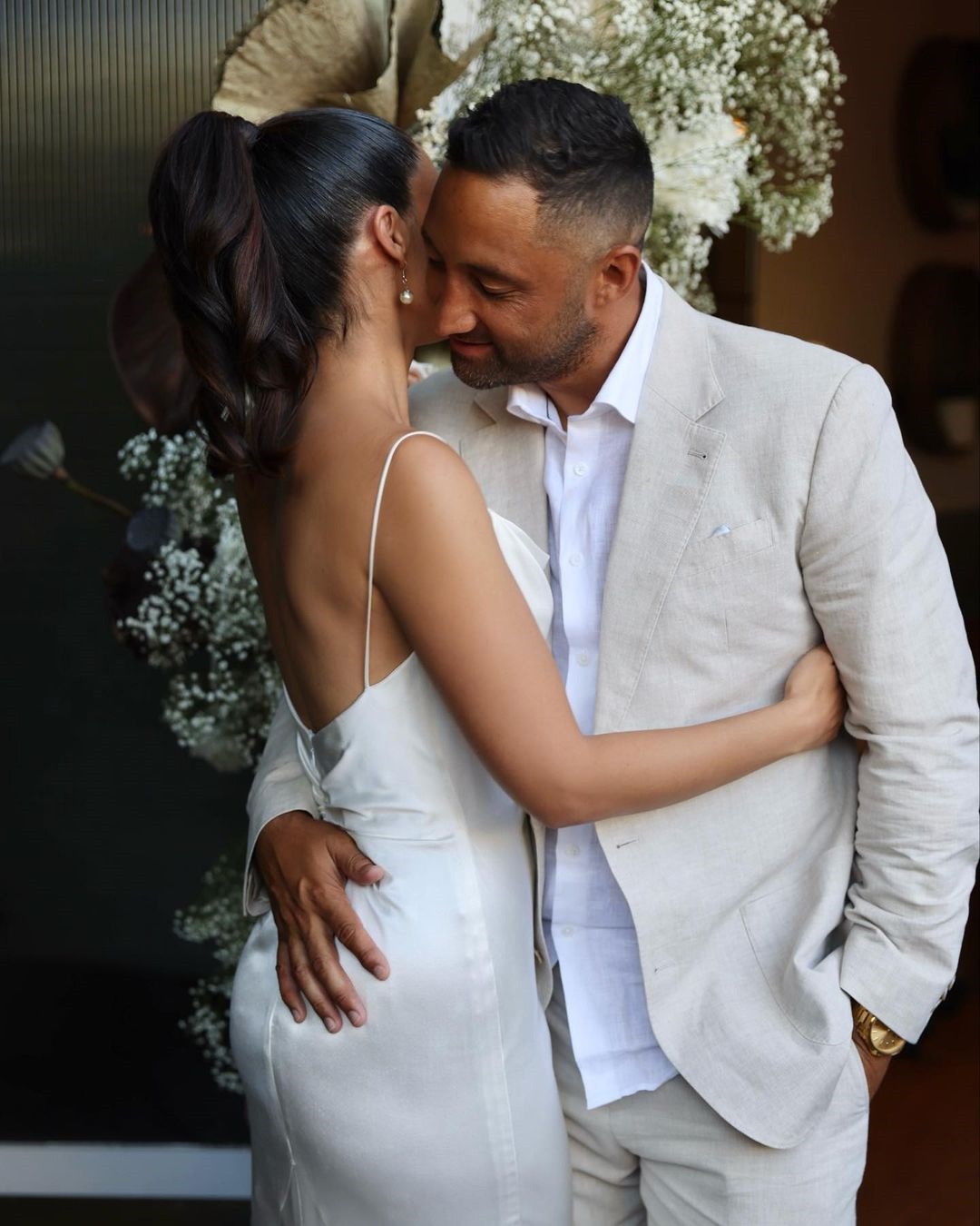 NRL Zoe and Benji Marshall renew wedding vows