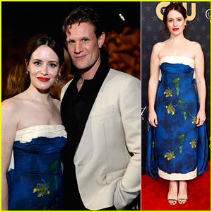 'The Crown's Claire Foy & Matt Smith Reunite at Critics Choice Awards 2023!