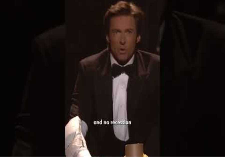 Hugh 'Wolverine' Jackman Sings at the 81st Oscars