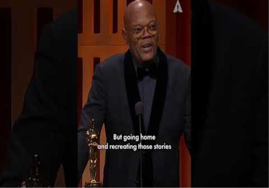 Samuel L. Jackson Receives an Honorary Oscar