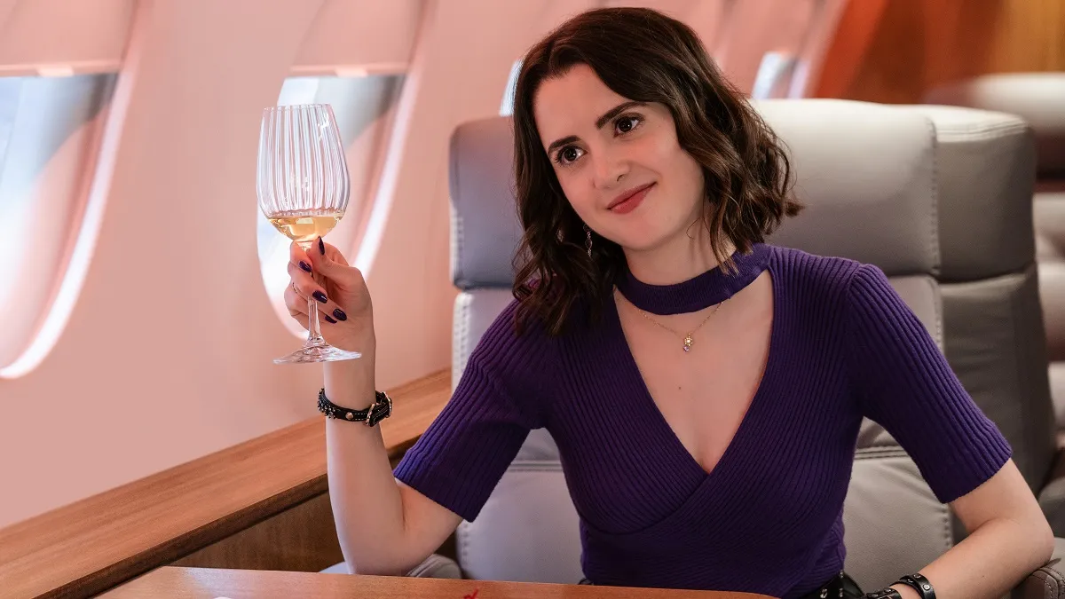 Choose Love. Laura Marano as Cami in Choose Love.