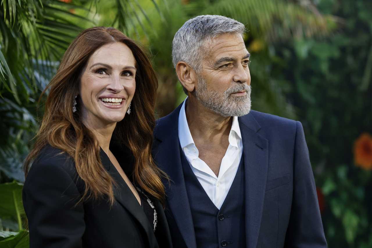 Julia Roberts and George Clooney