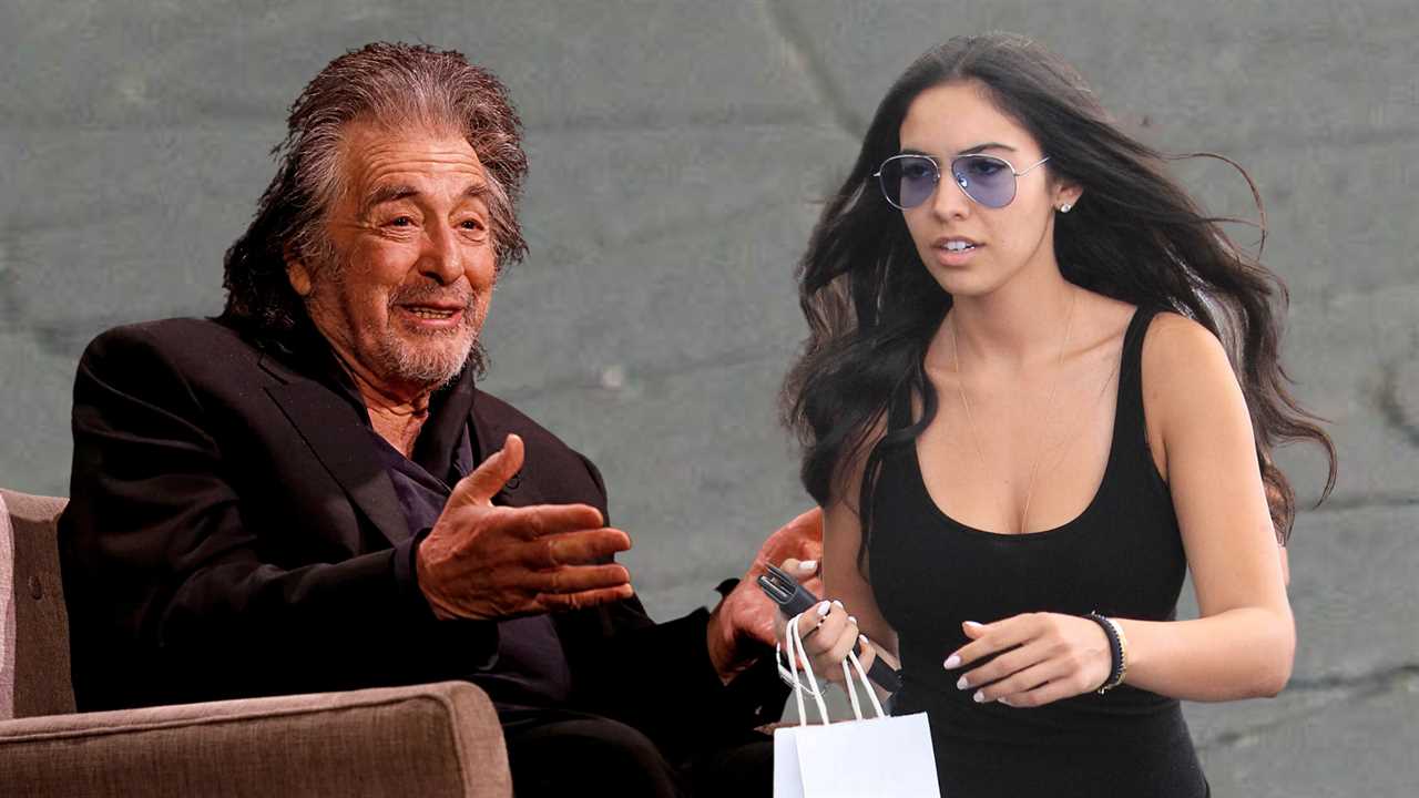 Al Pacino and girlfriend Noor Al Fallah